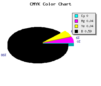 CMYK background color #696565 code