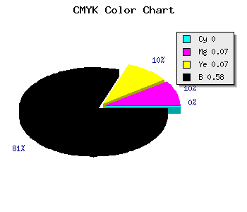 CMYK background color #6A6363 code