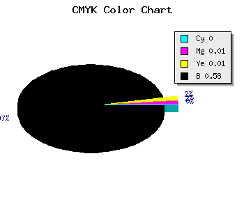 CMYK background color #6C6B6B code