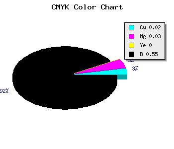 CMYK background color #727074 code