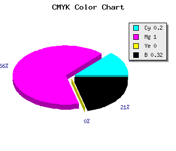 CMYK background color #8B00AE code