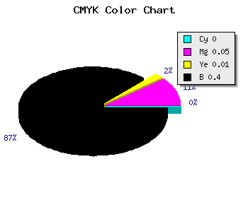 CMYK background color #9A9299 code