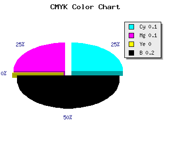 CMYK background color #B8B8CC code
