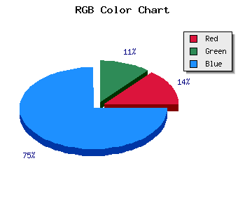 css #1D179B color code html