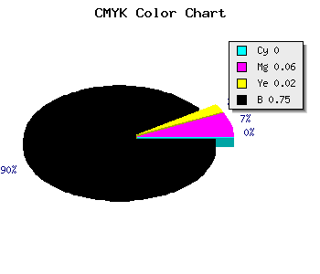 CMYK background color #413D40 code