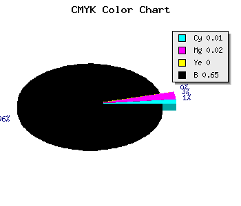 CMYK background color #59585A code
