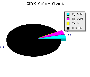 CMYK background color #5A5A5D code