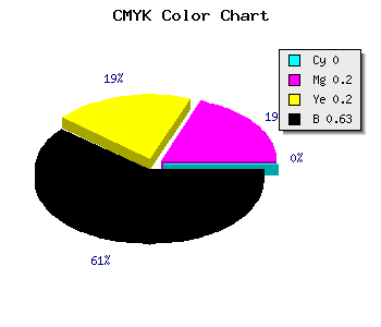CMYK background color #5E4B4B code