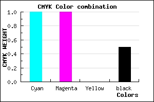 #00007F color CMYK mixer