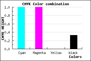 #0000AB color CMYK mixer