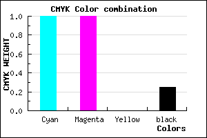 #0000BE color CMYK mixer