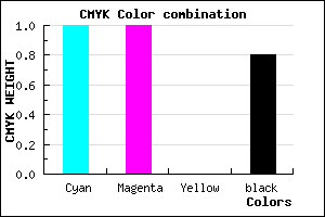 #000032 color CMYK mixer