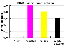 #640013 color CMYK mixer