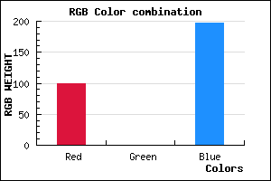rgb background color #6400C5 mixer