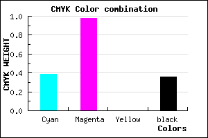 #6404A4 color CMYK mixer