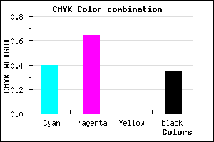 #643CA6 color CMYK mixer