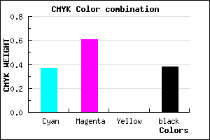 #643E9E color CMYK mixer