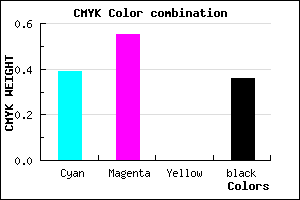 #644AA4 color CMYK mixer