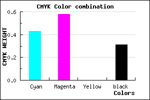 #644AB0 color CMYK mixer