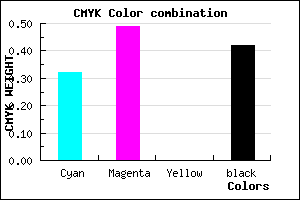 #644B93 color CMYK mixer