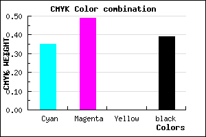 #644F9B color CMYK mixer