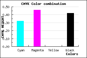 #645094 color CMYK mixer