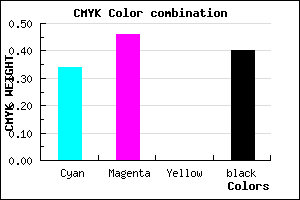 #645298 color CMYK mixer