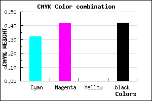 #645694 color CMYK mixer