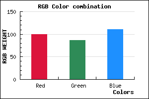 rgb background color #64576F mixer