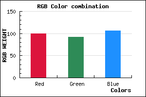 rgb background color #645C6A mixer