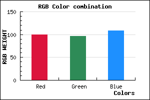 rgb background color #64606C mixer