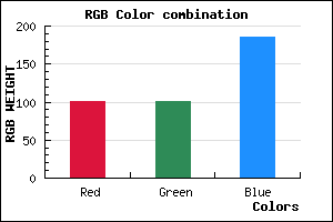 rgb background color #6565B9 mixer