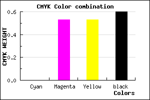 #652F2F color CMYK mixer