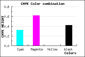 #653894 color CMYK mixer