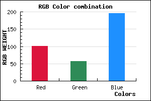 rgb background color #6539C3 mixer