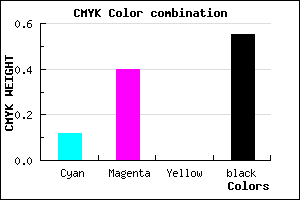 #654573 color CMYK mixer