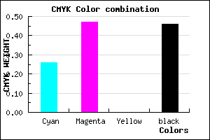 #654989 color CMYK mixer