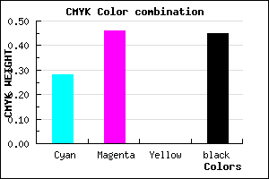 #654C8C color CMYK mixer