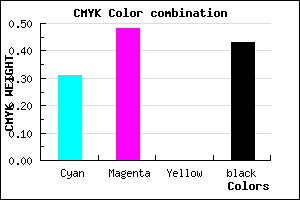 #654C92 color CMYK mixer