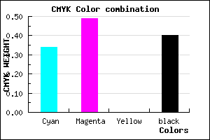 #654E9A color CMYK mixer