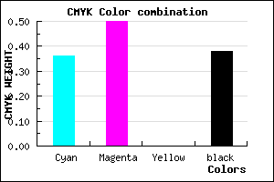 #654F9F color CMYK mixer