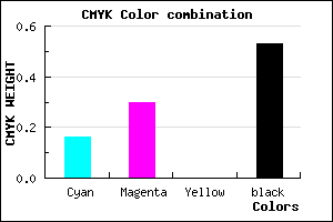 #655478 color CMYK mixer