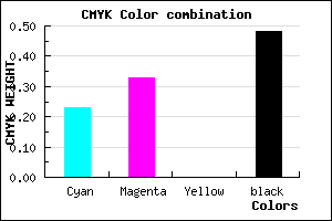 #655884 color CMYK mixer