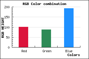 rgb background color #6558C0 mixer