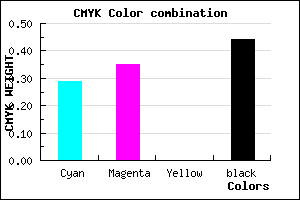 #655C8E color CMYK mixer