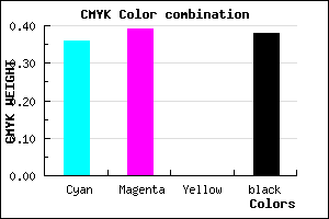 #65619F color CMYK mixer