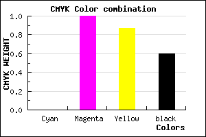 #66000D color CMYK mixer