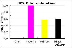 #66002C color CMYK mixer