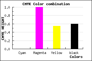 #66002E color CMYK mixer