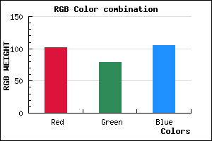 rgb background color #664F69 mixer